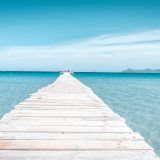 Pier in Alcudia Beach